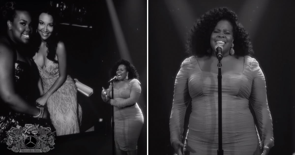 Amber Riley Honored Glee Costar Naya Rivera in a Beautiful Performance