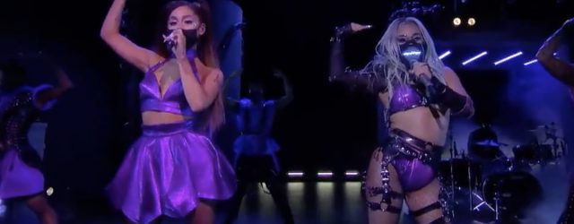Lady Gaga and Ariana Grande's "Rain on Me" VMAs Performance Is the Perfect Pop Storm