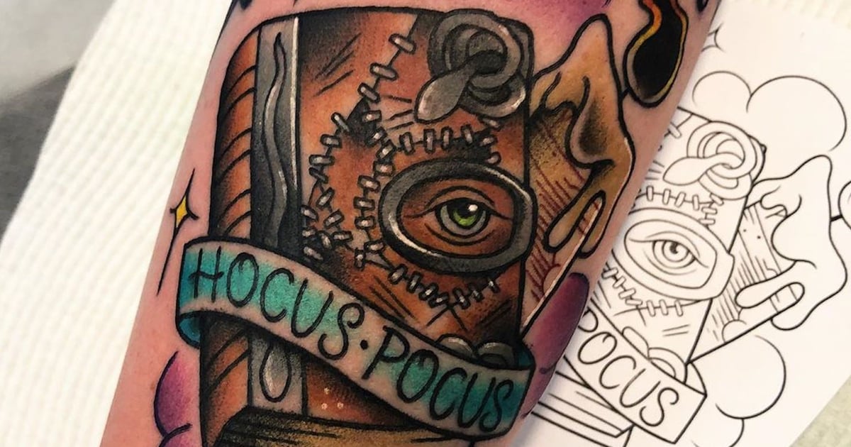 30 Hocus Pocus Tattoos That We Found "Quite Lovely," Thank You Very Much