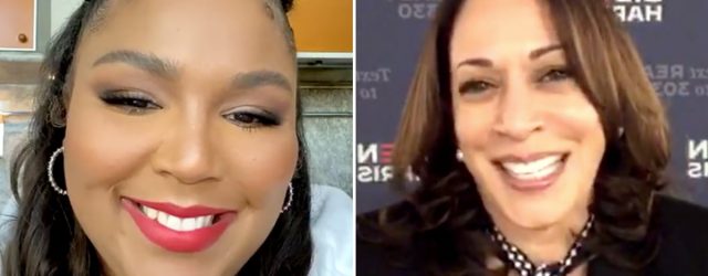 Lizzo and Kamala Harris Discuss Black Voter Suppression: "Let's Not Let Anybody Take Our Power"