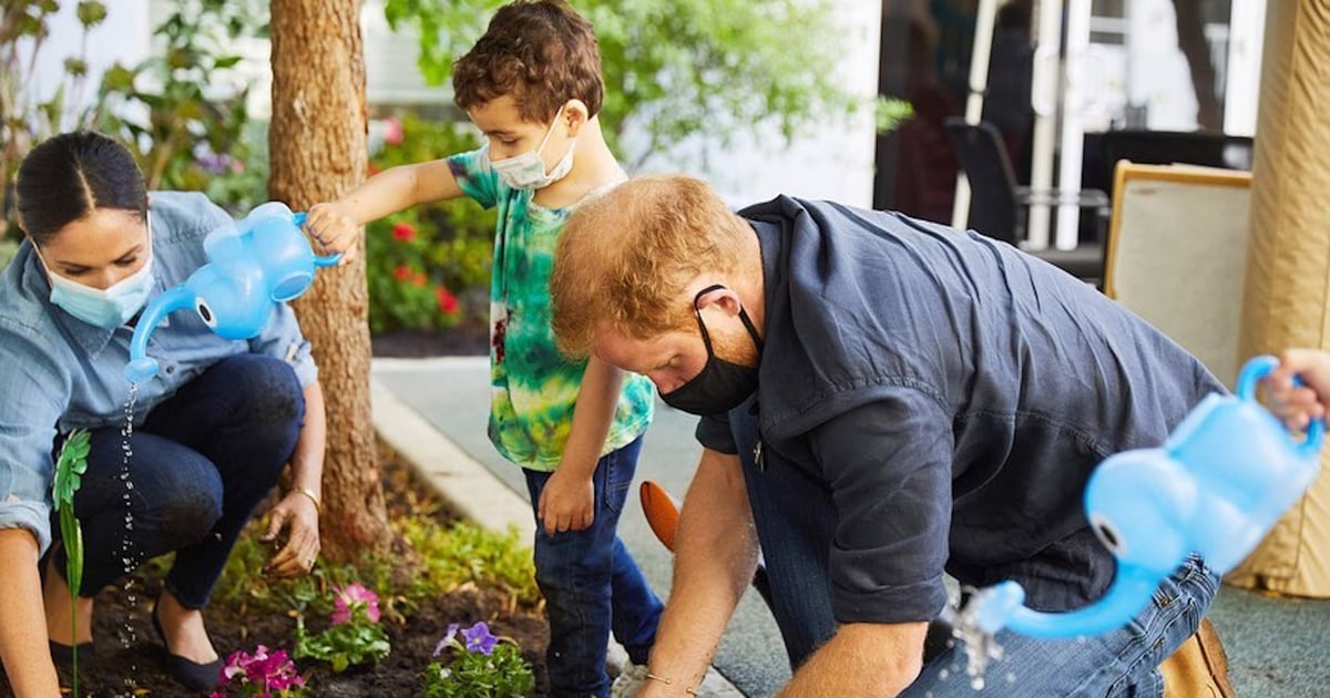 The Sweet Way Harry and Meghan Honored Princess Diana's Memory During a Preschool Visit