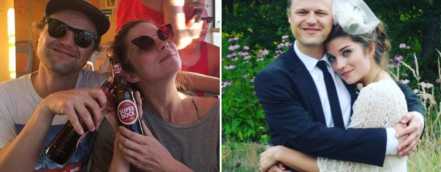 We're a Little Bit Obsessed With These Cute Pictures of Annie Murphy and Her Husband