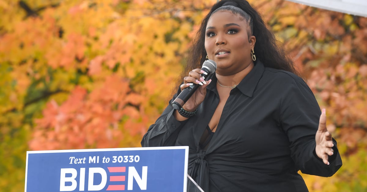 Lizzo Campaigns For Joe Biden in Moving Speech: "I Don't Wanna Go Back to the Way It Was"