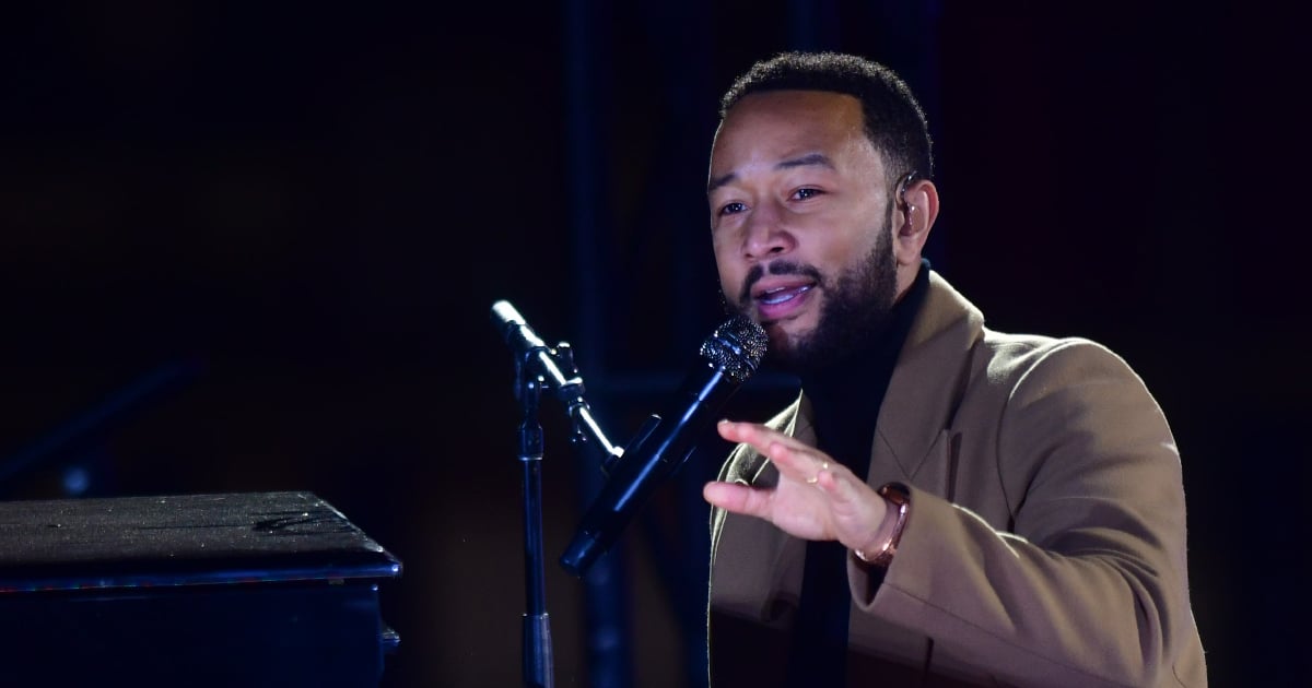 John Legend Delivers Powerful Speech at Biden Rally: "You Can't Bank on a Word [Trump] Says"