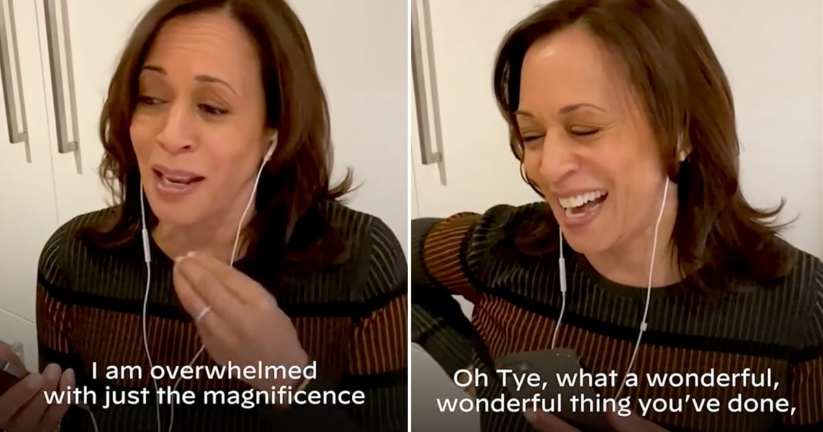 Kamala Harris Calls 14-Year-Old Artist Who Painted Gorgeous Portraits of Her and Joe Biden