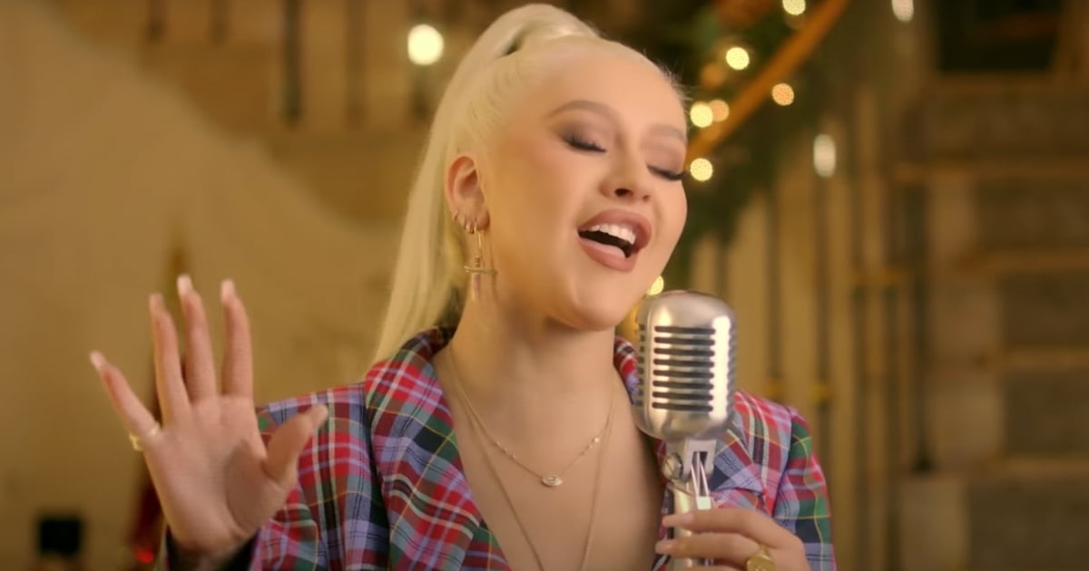 Christina Aguilera Kicked the Holidays Into High Gear With This Delightful Christmas Song
