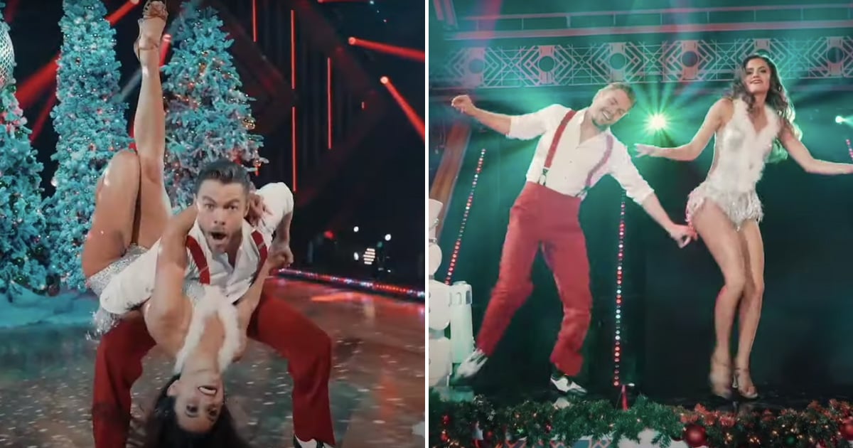 Derek Hough and Hayley Erbert's Disney Holiday Singalong Number Deserves Your Full Attention