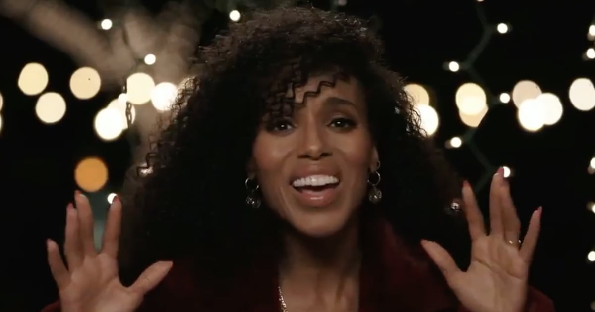 Kerry Washington's Beautiful Cover of "Joy to the World" Brings Holiday Cheer to Our Souls