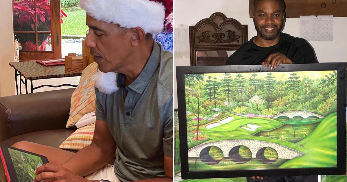 Michelle Obama Gave Barack a Drawing For Christmas, but the Story Behind It Is the Real Gift