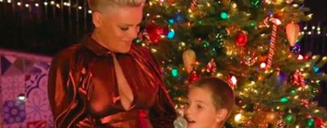Pink and Her Daughter Willow Help Make the Season Bright With Their "Christmas Song" Cover