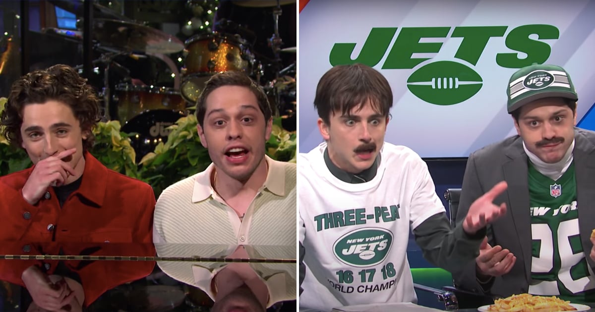 These SNL Skits Are Proof Timothée Chalamet and Pete Davidson Need Their Own Show