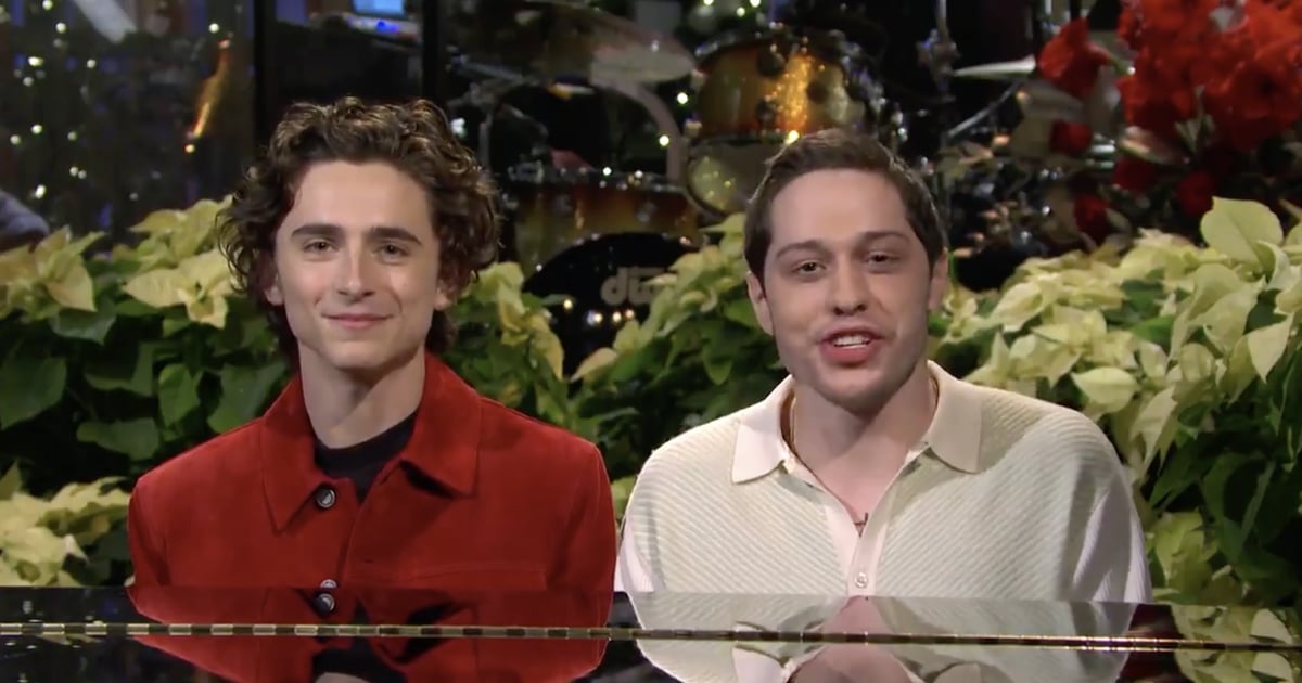Timothée Chalamet and Pete Davidson Are the Charming Duo We Didn't Know We Needed