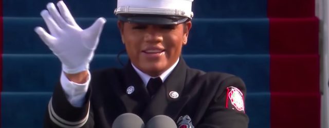 Andrea Hall Made History When She Led the Pledge of Allegiance on Inauguration Day