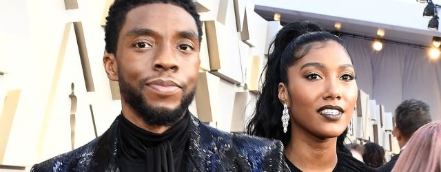 Chadwick Boseman's Widow Says She's "So Proud" of Him During Award Speech