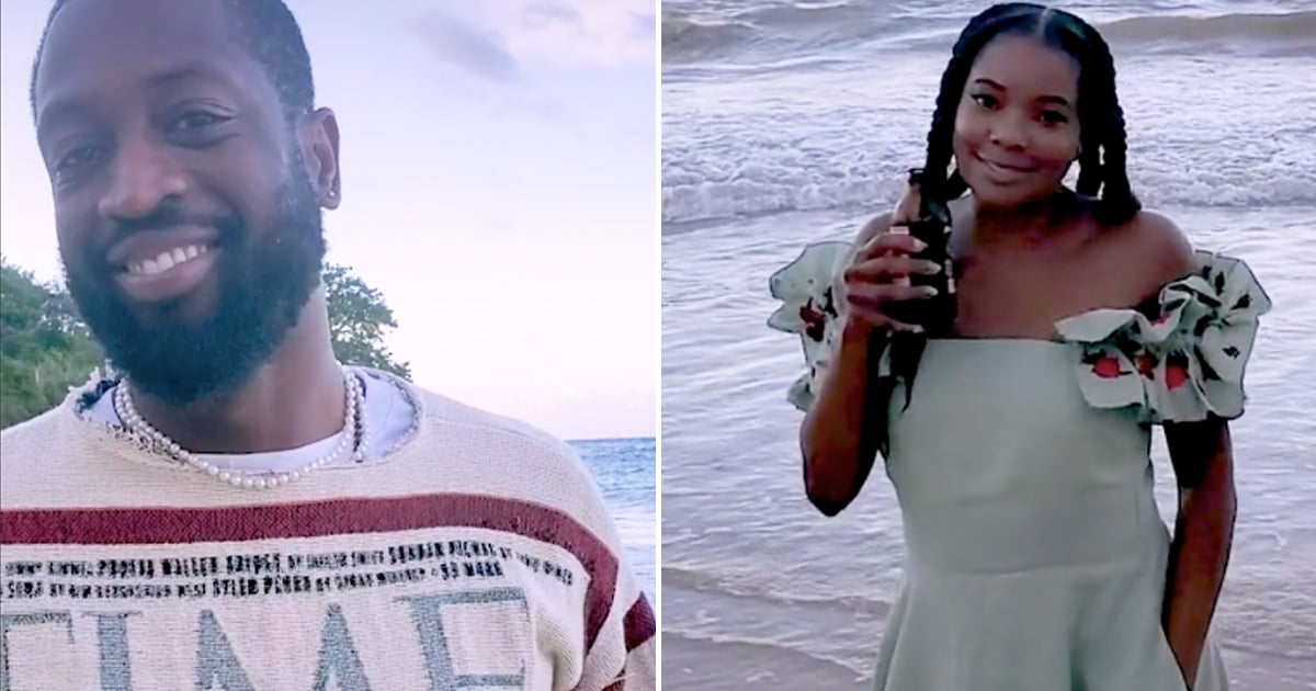 Gabrielle Union and Dwyane Wade Re-Create a Bridgerton Scene, and It's Flawless, My Dear