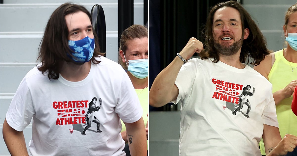 Alexis Ohanian Wore an Epic Shirt to Remind Everyone That Serena Williams Is the GOAT