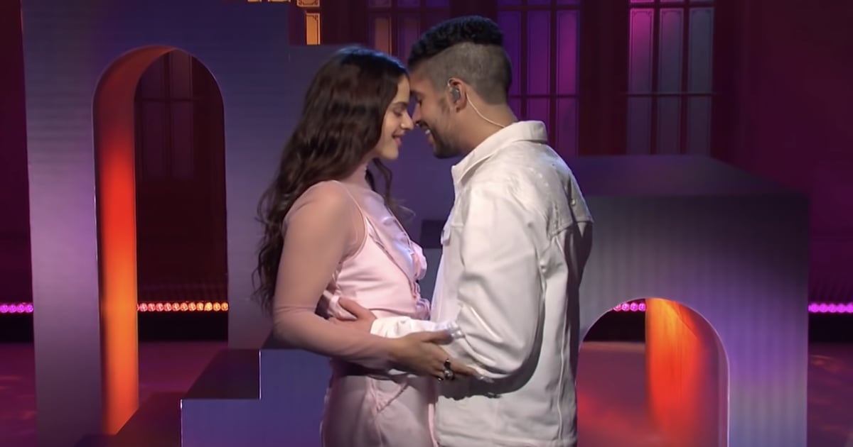 All Eyes Were on Bad Bunny and Rosalía During Their Steamy SNL Performance