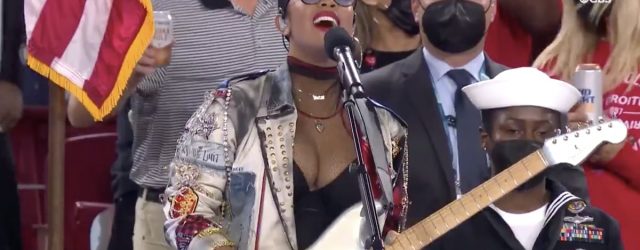 H.E.R. Just Made "America the Beautiful" All Her Own at the Super Bowl