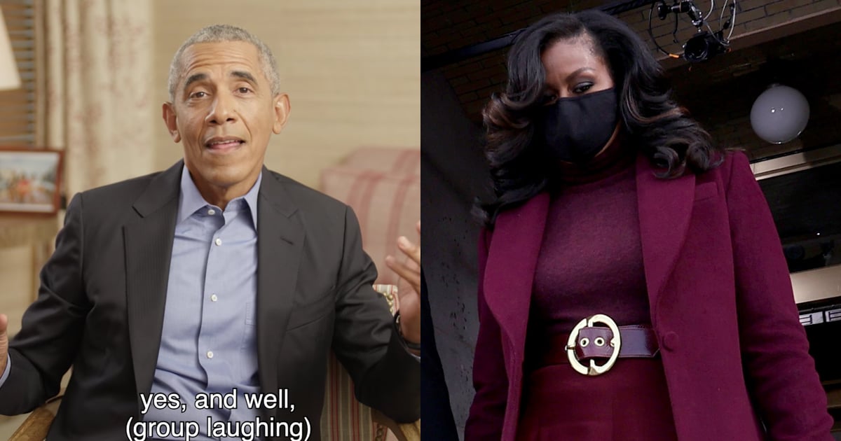 Here's Barack Obama's Reaction to Michelle Going Viral on Inauguration Day