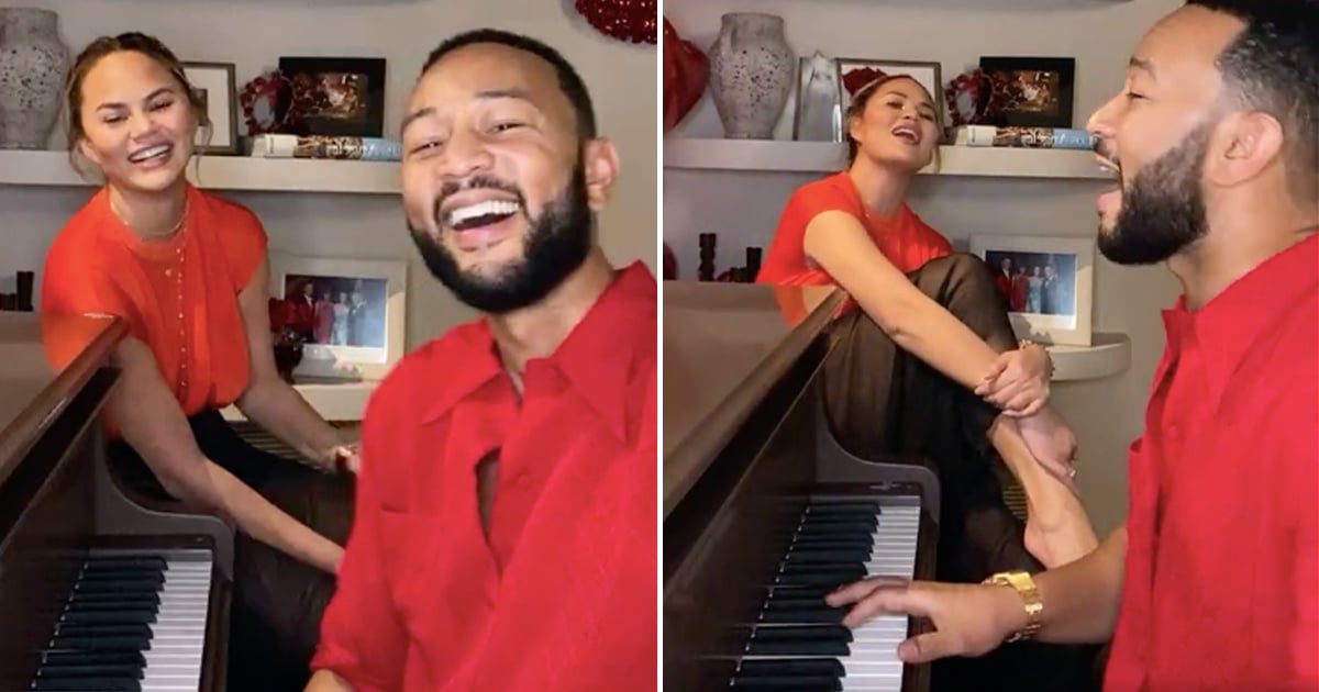 I'm Currently Swooning Over John Legend's Pre-Valentine's Concert With Chrissy Teigen