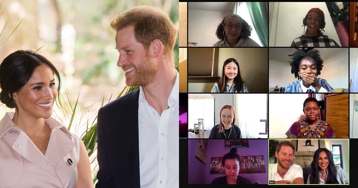 Meghan Markle and Prince Harry Got a Priceless Reaction When They Surprised a Poetry Class