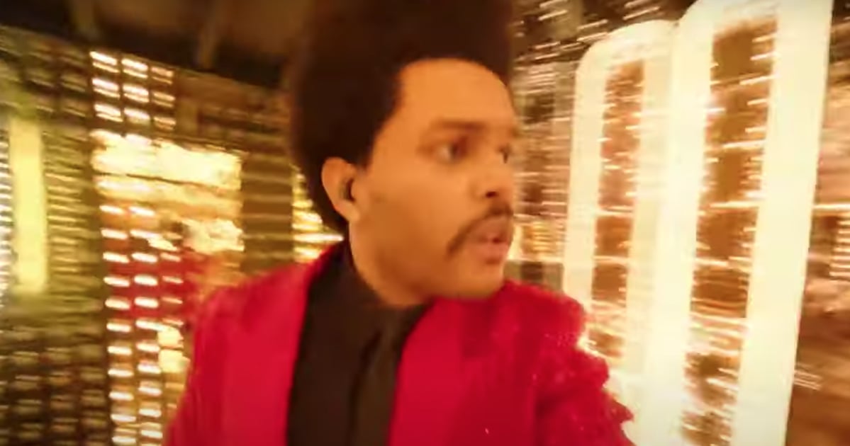 We Can't Help but Meme This Trippy Part of The Weeknd's Halftime Show Performance