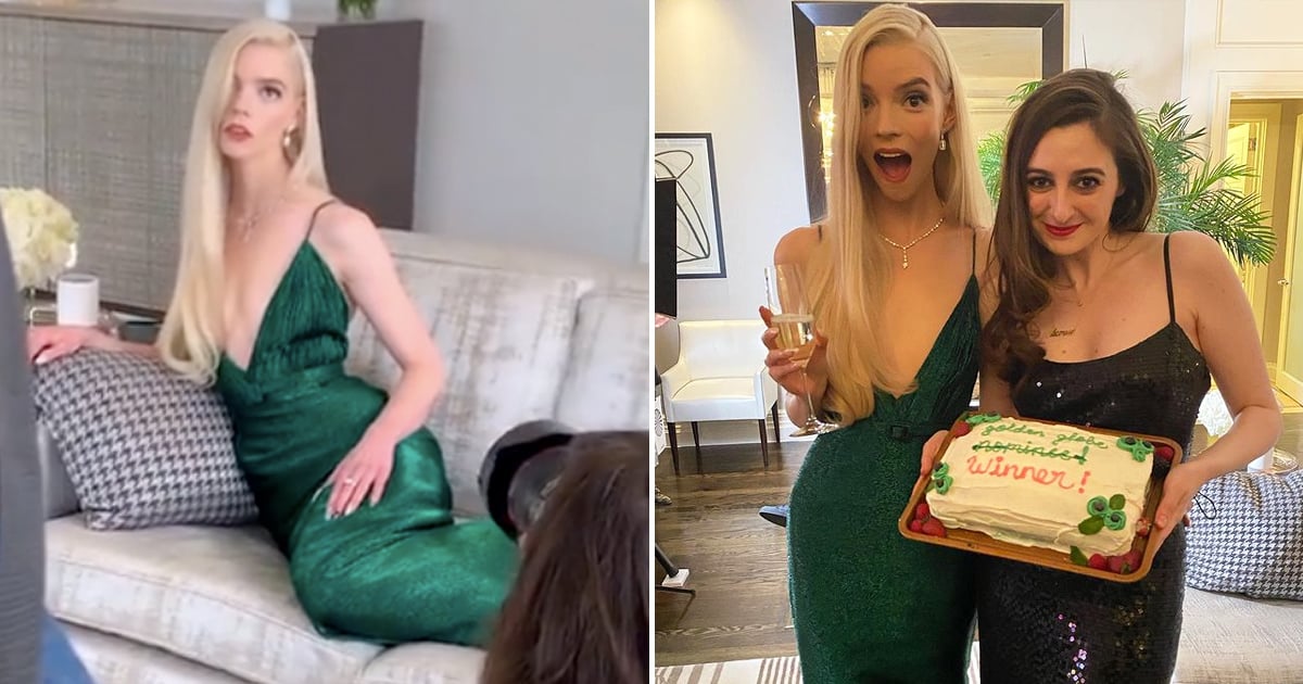 A Total Queen! Anya Taylor-Joy Truly Lived Her Best Life at the Golden Globes