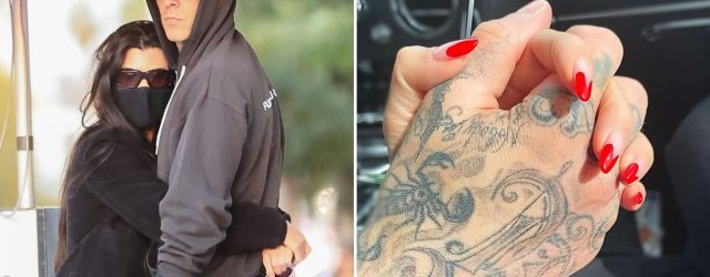 All the Cute Moments Kourtney Kardashian and Travis Barker Have Shared So Far