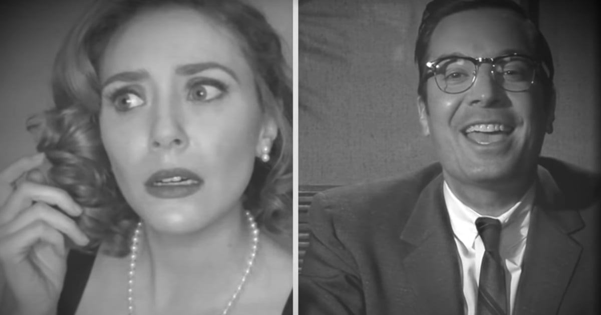 Jimmy Fallon and Elizabeth Olsen Are Stuck in a Whole New Hex in This WandaVision Parody