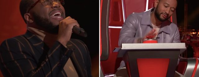 John Legend Doesn't Usually Turn For His Songs on The Voice, but This Artist Changed His Mind