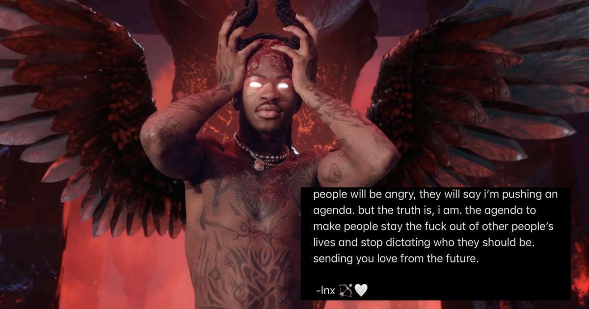 Lil Nas X's "Montero" Video Comes With a Beautiful Message For His 14-Year-Old Self