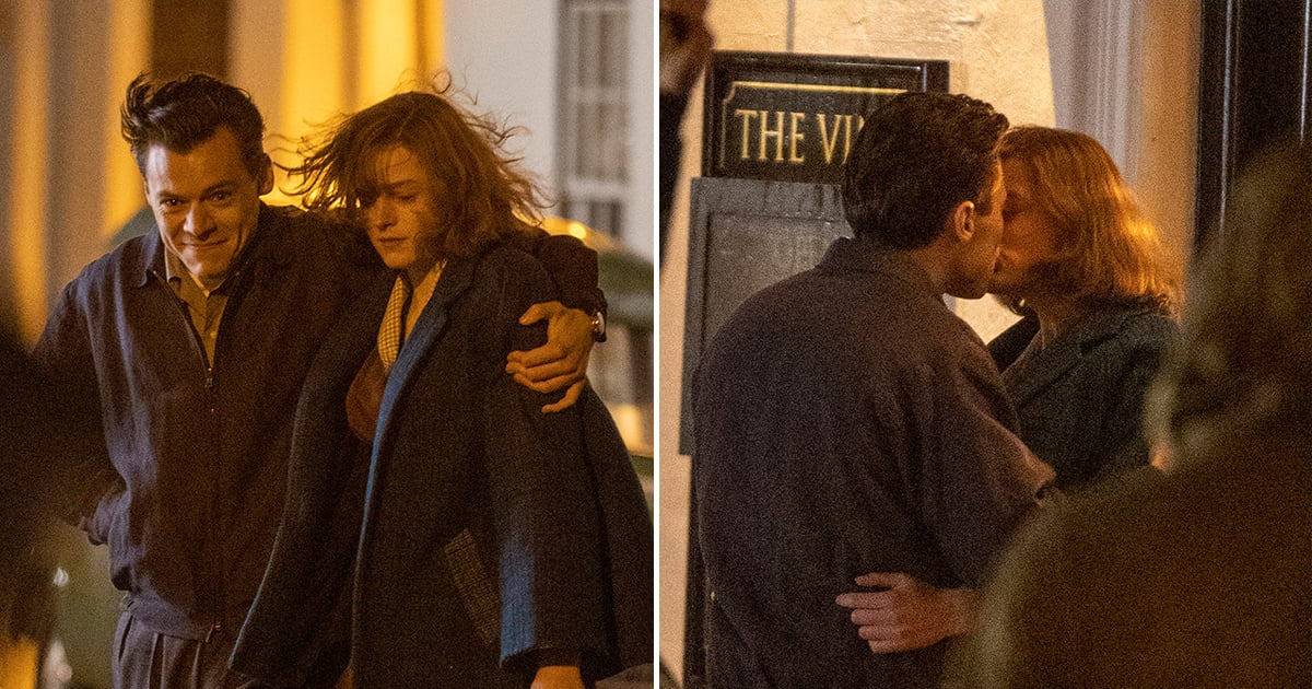 Emma Corrin Is Really Out There Living the Dream of Kissing Harry Styles in My Policeman