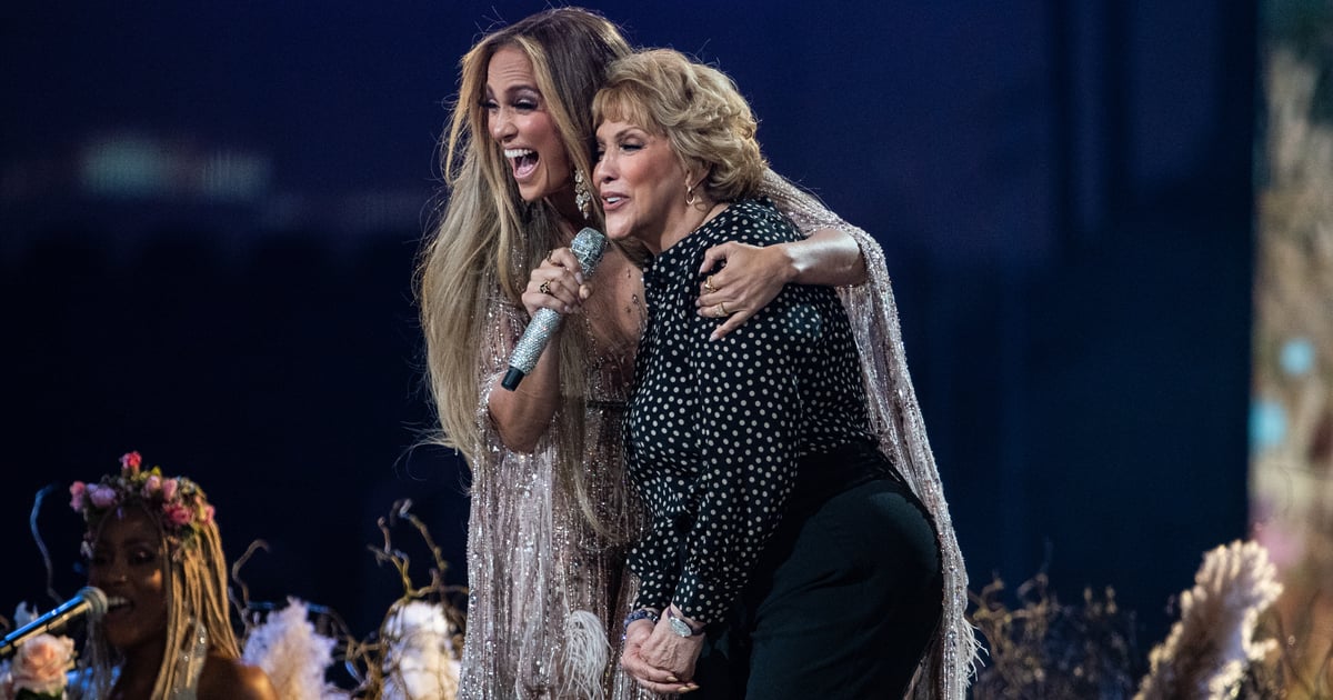 Jennifer Lopez's Mom Joined Her on Stage to Sing "Sweet Caroline" With a Special Twist