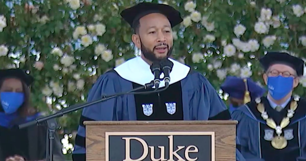 John Legend's Valuable Words of Wisdom For the Class of 2021: "Love Should Be Your North Star"