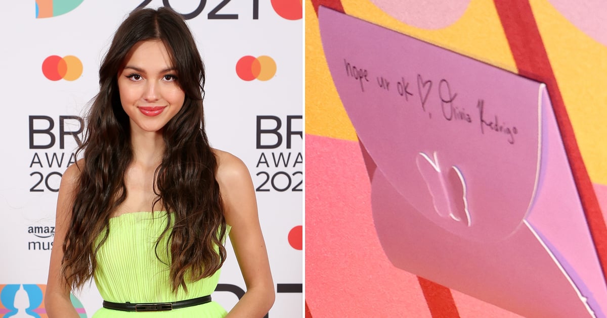 Olivia Rodrigo Passed Out Letters at the BRITs, and We NEED to Know What They Said