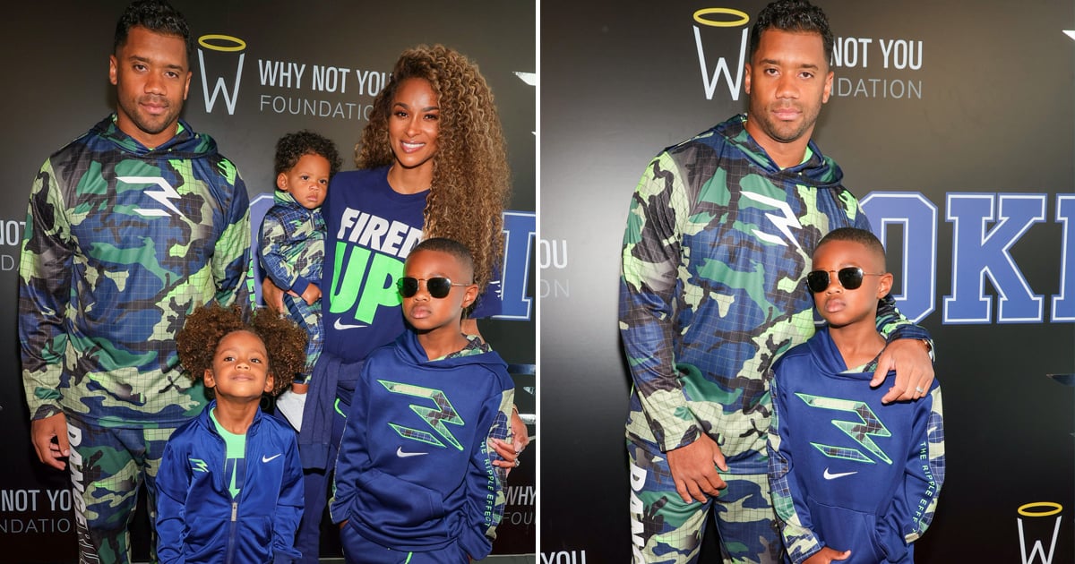 Family Night Out! Ciara and Russell Wilson Hit the Red Carpet With Their 3 Kids