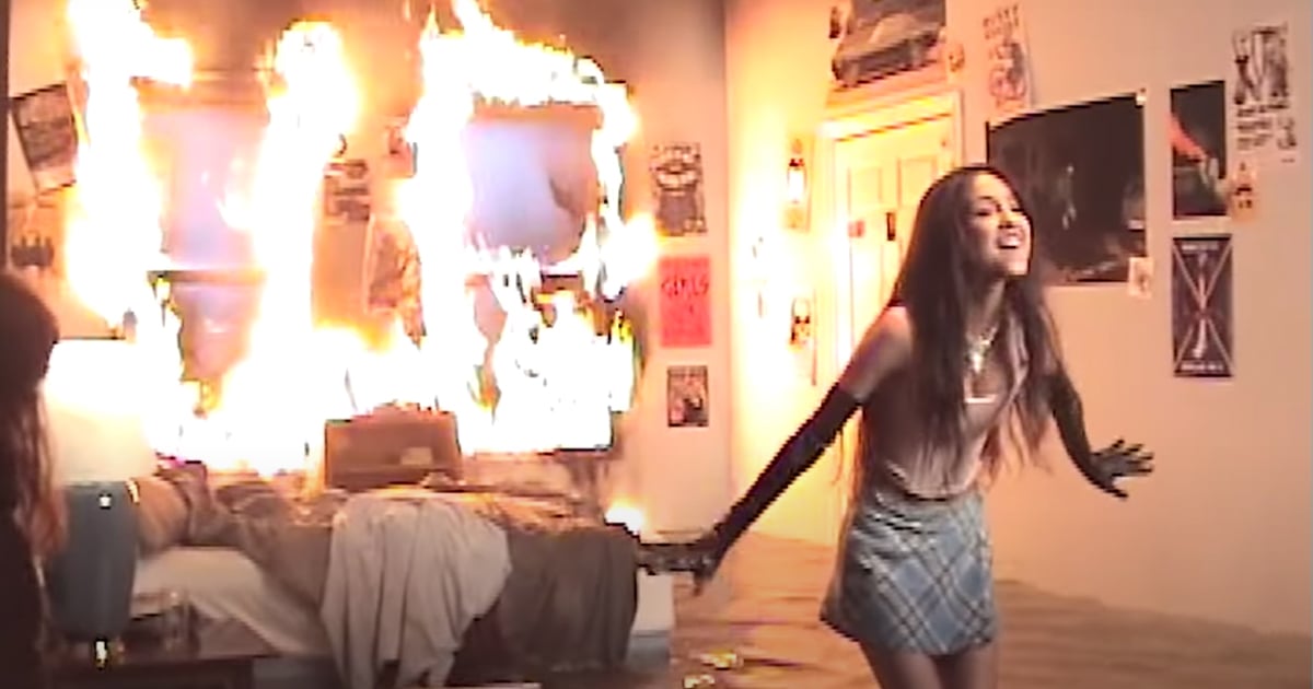 Wait . . . the Fire in Olivia Rodrigo's "Good 4 U" Music Video *Wasn't* a Special Effect?!