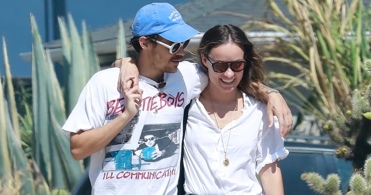 Harry Styles and Olivia Wilde's Cozy Lunch Date Could Double as a Rom-Com Poster